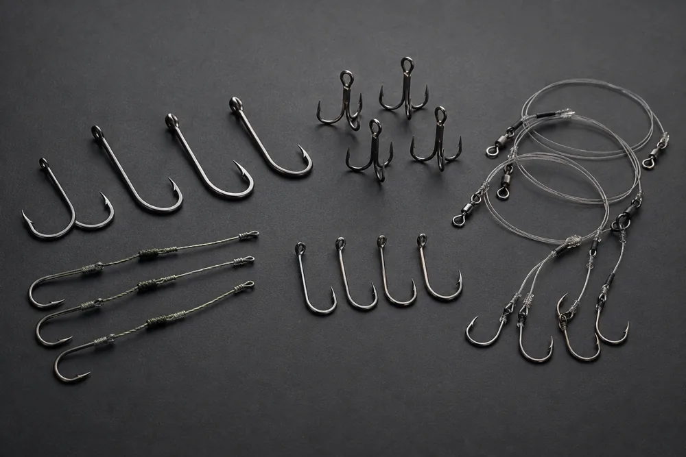 Fishing hooks and rigs